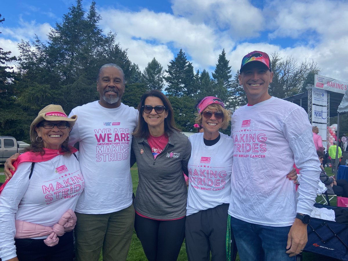 MelindaJPerson's tweet photo. Excited to join the #MakingStridesWalk in Albany with the incredible @NYSUT team! 🚶♀️🚶♂️ Together, we're taking steps to support breast cancer awareness and research. Let's walk for a brighter, healthier future! 💕🌟 #AlbanyStrides #BreastCancerAwarenessMonth https://t.co/POoMkMh5Na