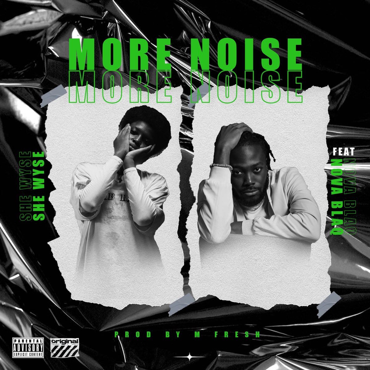 LuvFM995's tweet image. #OseikromTop10Chart 
#Week38

NP📻▶️More Noise - @She_Wyse feat @iamnovablaq  w/🎤@MelvinDaEnigma  X @SamuelJupitar X @OneManuel_ X @djrooneytheish 🔛@luvfm995

📻Experience The Joy🇬🇭