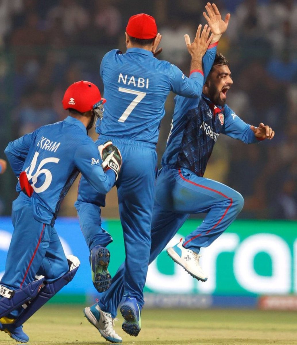 Afganistan win against the world champions England is such a positive for world cricket. Gurbaz, Mujeeb, Rashid, nabi mein bahut daam hai. Happy for the passionate Afganistan fans who never give up on their team. ❤️ #ENGvAFG #ICCCricketWorldCup23