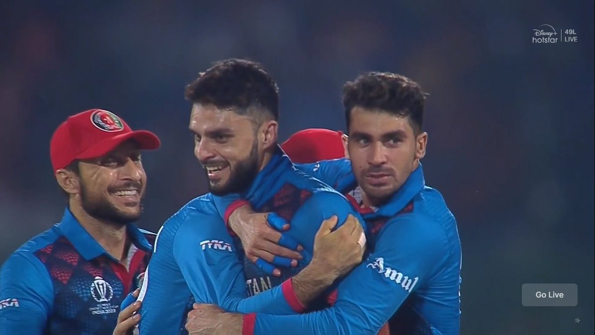 AFGHANISTAN HAVE DEFEATED ENGLAND BY 69 RUNS...!!!!
#ENGvAFG #AFGvsENG #Afganistan #Worlds2023 #PalestineLivesMatter #HamasTerrorist