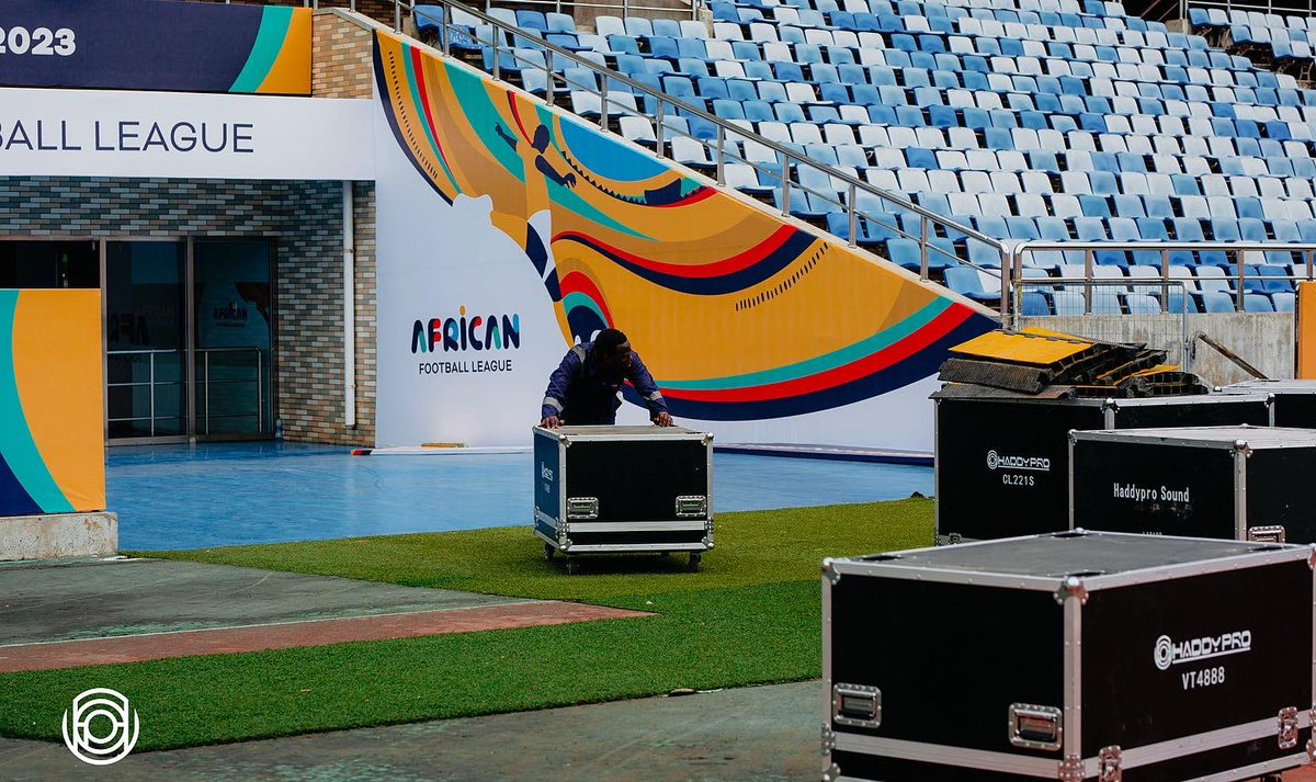 haddypro_co_ltd's tweet photo. Maandalizi ya Setup ya SOUND SYSTEM | African Football League | Simba X Al Ahly | Oktoba 20 - Uwanja wa Mkapa
#MPAKAMSEME
@haddypro_co_ltd Sound System ndani ya Uwanja
#haddypro #haddypro_PAsystem #sound #events #livemusic #live #afl https://t.co/onmCKDHqio