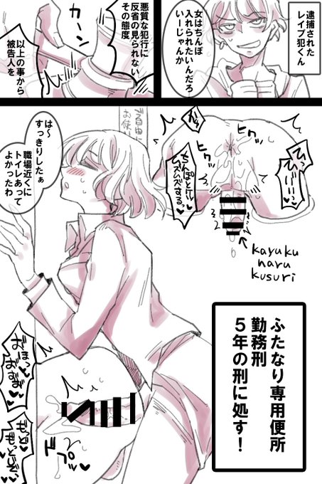 ふたなり専用便所刑罰シリーズ 