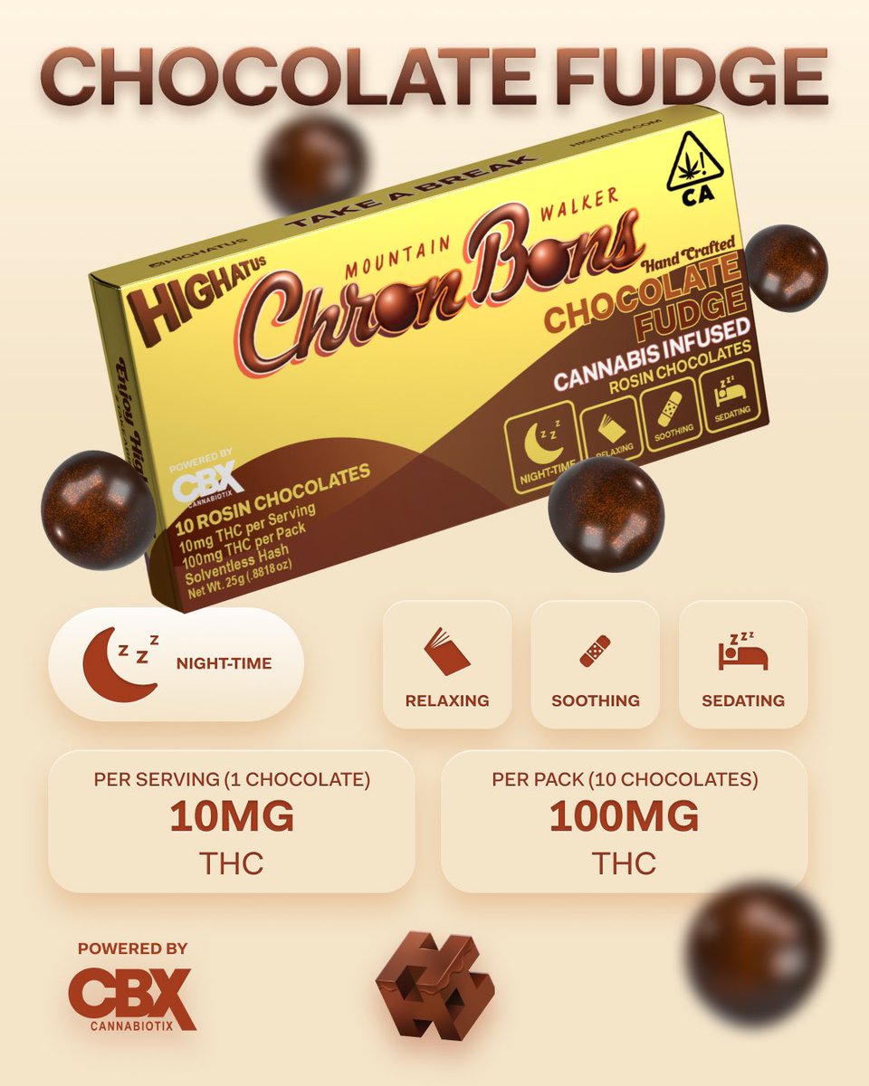 highatus_'s tweet photo. Melt one of these in a nighttime tea and have the best sleep of your life 😴😴
#highatus #cbx https://t.co/gOB7Tt8jYN