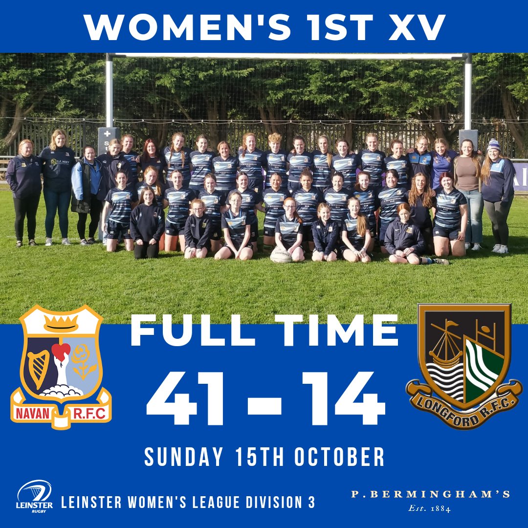 Another super win at home for our Women's 1st team 🫶 Final score: Navan ...