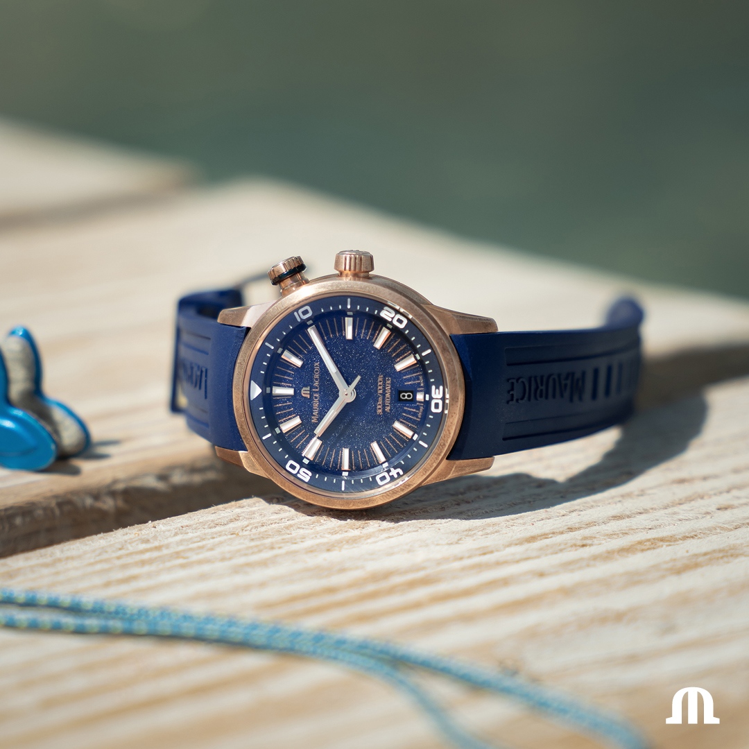 firstclasswatch's tweet image. Fusing sumptuous materials and refined finishes 🌊

Designed for diving, the #MauriceLacroix Pontos S Diver is water resistant up to 30 bar. 

Equipped with a Swiss-made #automaticmovement, this limited edition timepiece is the perfect addition to any watch collection.