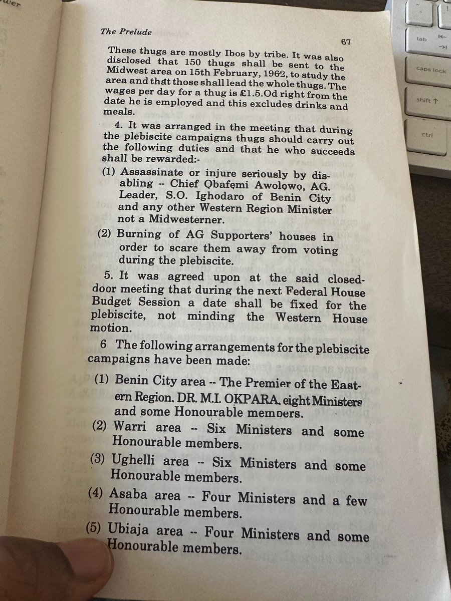 EbiriGbonka's tweet photo. From the golden pen of the Sage…. Quoting from two of his book.  When Professor Wole Soyinka called them Fascists and Gbajue, He was referring to the method sons of Zik  engage to brand a false messiah and force him on everyone using propaganda and bully tactics.... the same blue print of Benito Mussolini, leader of the old fascist movement in Italy. 

Twice, mob of savages incited by Namdi Azikiwe tried to attack and lynch the sage Awolowo, because he rejected all attempts of Zik to impose himself as a master race on Yoruba people….

March 5, 1938, they targeted the sage  in front of Glover hall and tried to lynch him, because he disagreed with Zik’s spoiler game tactics to cause tribal tensions between Ijebu and other Yoruba people… in relation to the Ikoli/Akinsanya crisis…. Ibos turned Awolowo’s kinsmen against him and tried to set him up to be lynched in front of Glover hall…. We are talking of the sage… the greatest Yoruba man of all modern times… sons of Zik were able to set him up against his Ijebu kinsmen…. He probably may have lost his life if a friend of his ‘Senator Somolu’ did not show up.

February 1962, Zik and his sons moved in to Midwest to break it from Western region and further weaken Awolowo’s party. 150 sponsored thugs, most of them sons of Zik... were sent in prior to the February 1962 referendum in the Midwest to bully supporters of Awo.... they beat people up and bullied them into submission. That was how they broke the Midwest and brought it under NCNC. 

Awolowo was a pacifist… He did not believe in toxic politics as his opponents… While this is a noble path to follow, It is not a logical path when you deal with sons of Zik…. It is always important to put them in their place… They are not a people to reason with as gentlemen… 

Up until July 1966… sons of Zik were very disrespectful to the Northerners… constantly mocking them and goring them till they got pushed to the wall… Sine the reprisals in the North that put them in their place… they rarely cross the line with them… This is why they would never dare to do half the things they do in Yorubaland in the North.

Obidiot movement is  a reincarnation of the Zikist movement……. Like their predecessors, They use propaganda to build a false messiah… power of media to brand him into the consciousness of people.... and then use of physical and mental bully tactics to make everyone fall in line….. those who engage in this kind of propaganda are cowards. call off their bluff and see how small they are….

The Obidiot movement is a reincarnation of the Zikist movement… As they attacked Awo and top leaders of the time… they attacked many elders and Yoruba leaders of our time… including Professor Wole Soyinka…. Pastor Adeboye….  Among many Yoruba elders and kings…. We will not keep quiet again… we will also make sure sons of Zik pay for their disrespect to Yoruba people this time. 

None from among sons of Zik will ever be supported for any election at federal level by us again…. No son of Zik will be allowed to hold any position  anywhere in Yorubaland…. only those who 'Think in Yoruba' would represent Yoruba people in positions of leadership. 

You will all end up as orphans… when Labor Party finally expels all of you to remove the toxic energy that came with the Obidiot movement, you will all have nowhere to go and you will embrace the shame as your fathers who crossed the same lines with Yoruba people in pre independence and first republic.