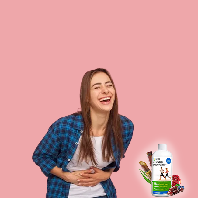 SCD_Probiotics's tweet photo. Belly laugh, not belly bloat.  😆✨🙌🏽  Want to feel relief from your most painful digestive symptoms?  Our probiotics are science-backed, multi-strain, and bio-fermented to tackle digestive discomfort, including occasional upset stomach, sour stomach, diarrhea, constipation, gas https://t.co/fq5roVYEW0