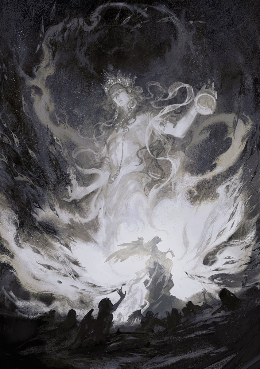 「心如末劫火」Vajrasattva

#procreate #illustration