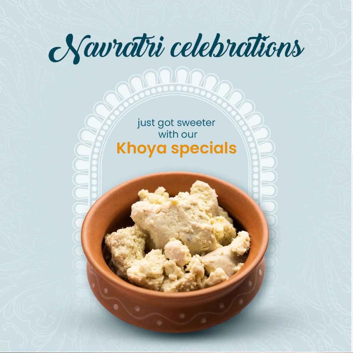 Elevate your Navratri experience with our Khoya - a celebration of purity and taste.

A Healthy, pure, and delicious serving for your festive cravings.

#doodhvale #organic #khoya #dairyproducts #navratrispecial #puredairy #discover #explore #likes #healthconscious