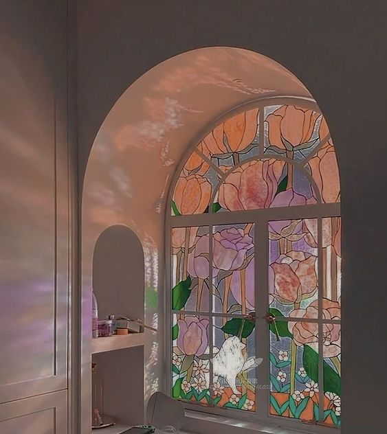 lavieestbelIe's tweet photo. Stained glass window https://t.co/itxTnKecnC