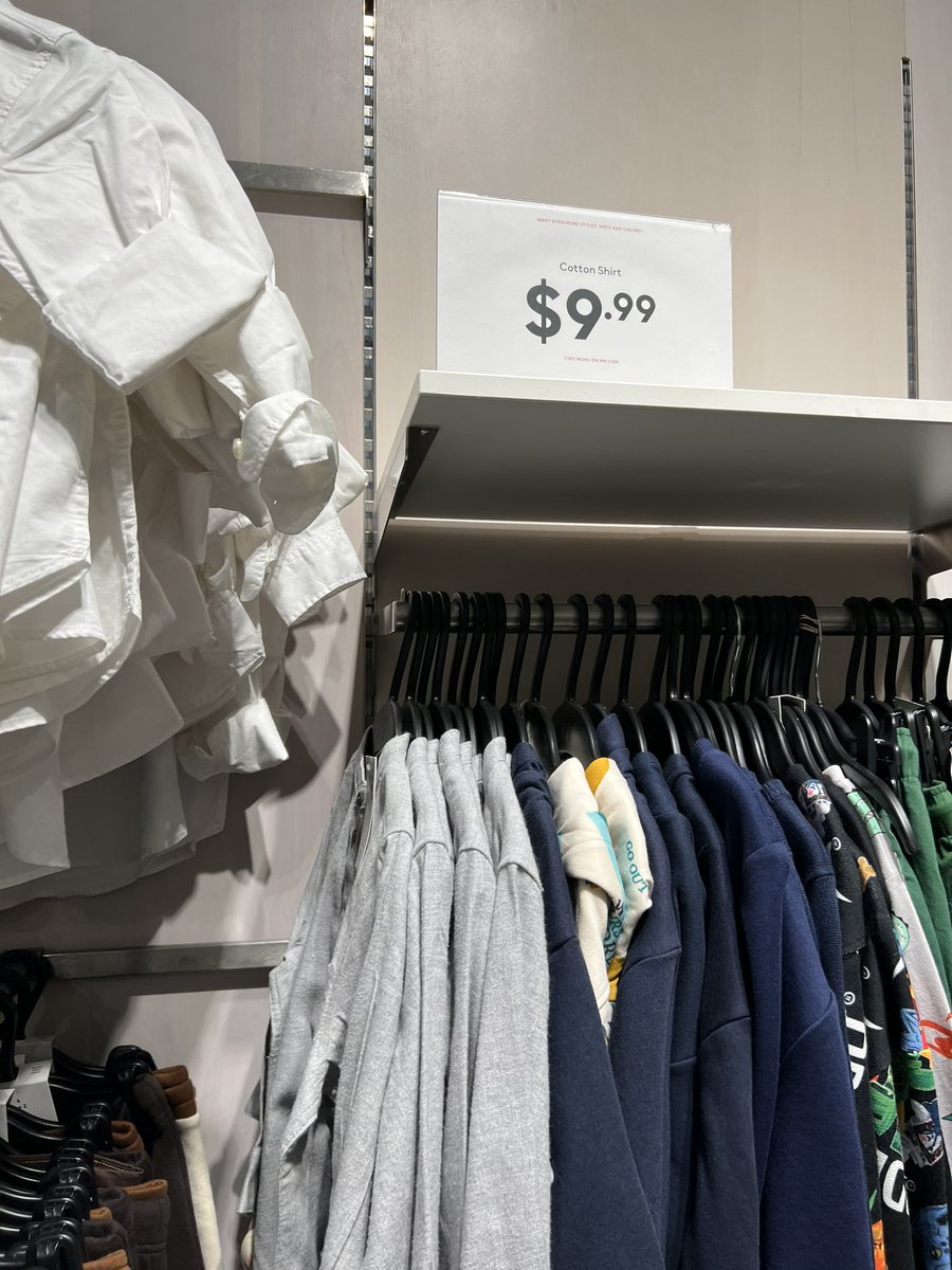 Sarthak_tweets's tweet image. @hmusa says the $9.99 does not apply to shirts below. It’s a way to mislead customers. #cfpa