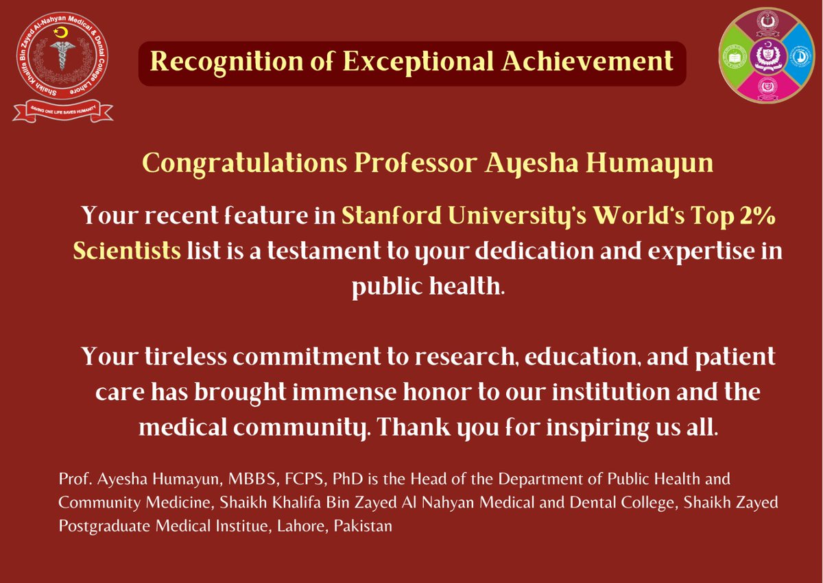 Shaikh Khalifa Bin Zayed Al Nahyan Medical College tweet media