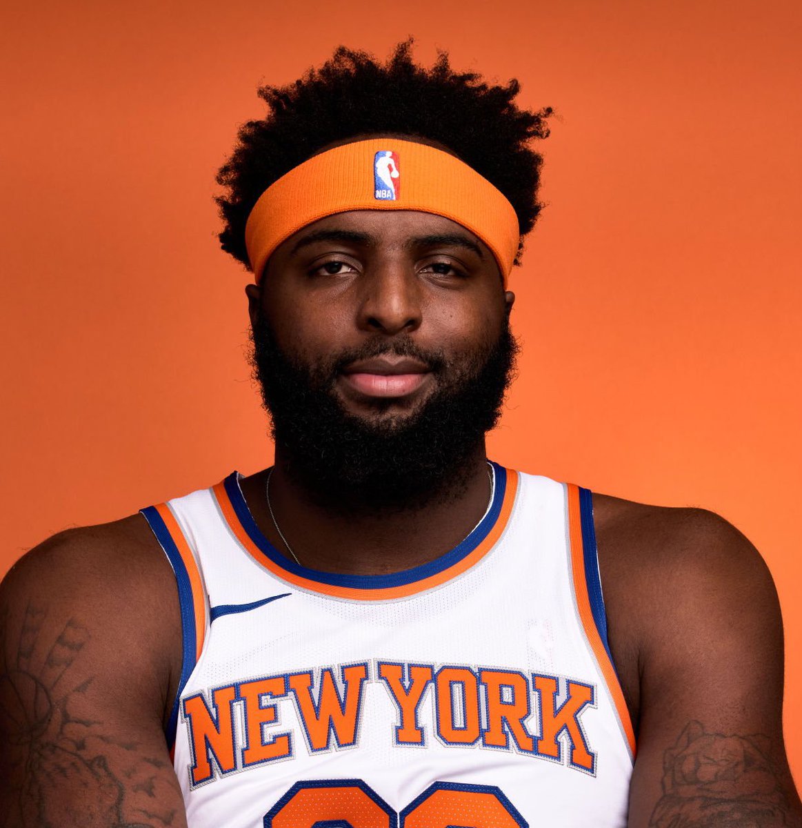 TheDunkCentral's tweet photo. “I’m him.” 

- Mitchell Robinson on being ranked  No. 100 on ESPN’s top 100 list   

(Via @StevePopper ) https://t.co/x8wj3kH1qG