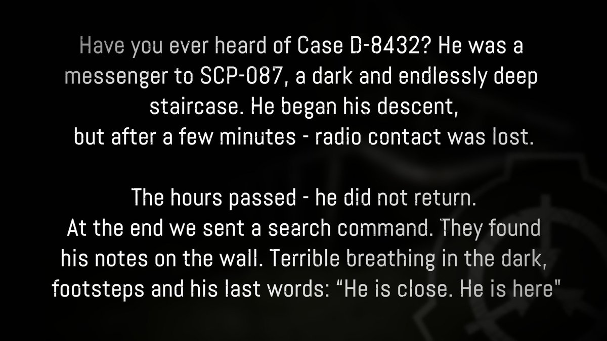 IntCat13's tweet photo. "SCP-087: Fall into Darkness"
#SCP #SCPFoundation #Paranormal #Horror #Creepypasta https://t.co/wVKmIxhz5Y