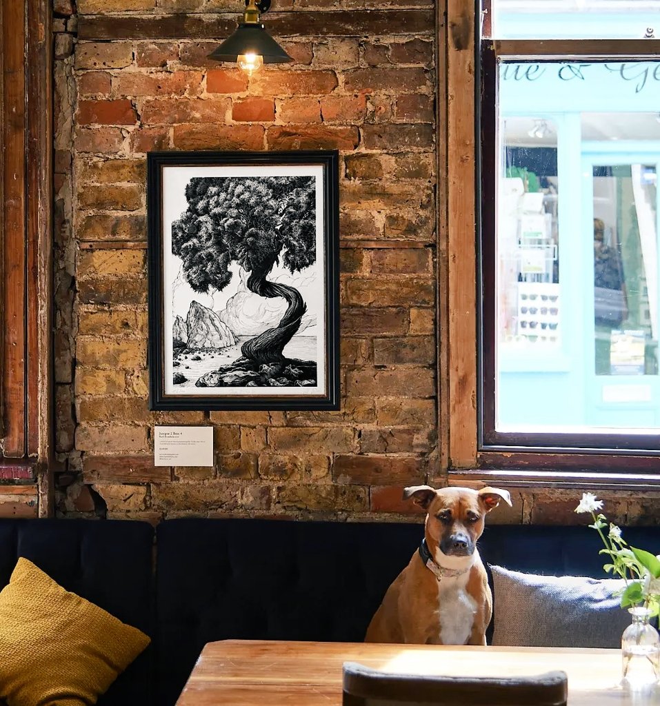 Juniper 2 sold locally to a family with a child called Juniper. Sweet connection. Big 🖤 to the art lovers out there