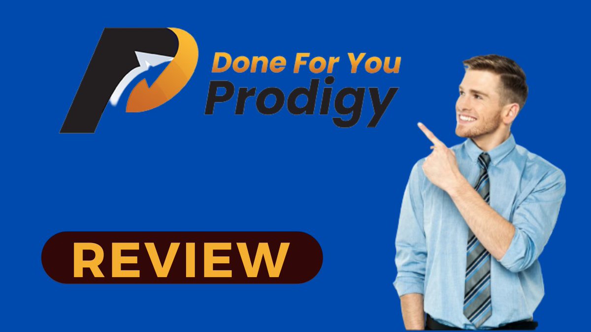 Done For You Prodigy Review
Click here: az-review.com/done-for-you-p…
#DoneForYouProdigyReview  #DoneForYouProdigy #Workhome  #workfromhome  #Digitalproduce
#Betty #alltooWell #BiggBoss17 #ZhaoLusi #Spotify #makemoney #dollar #Software