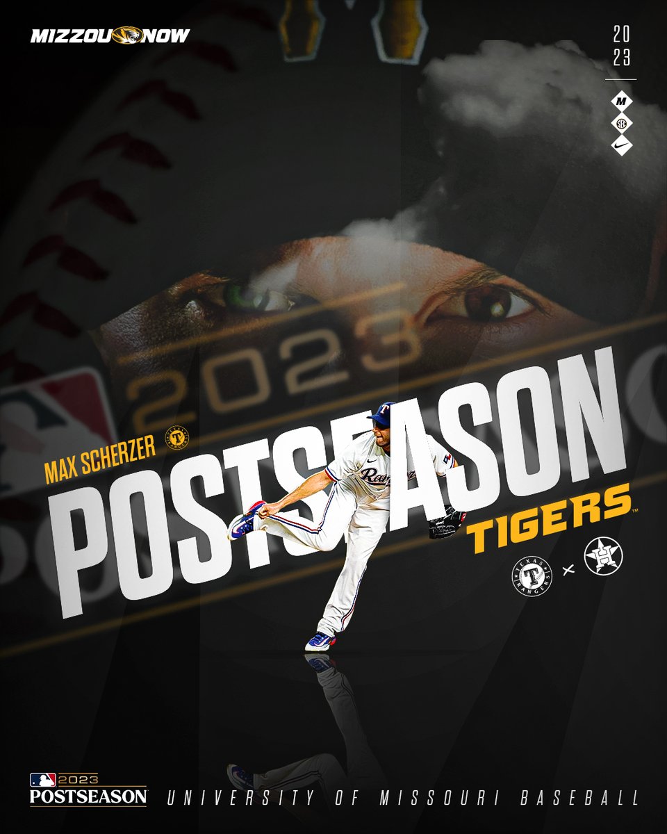 Mizzou Baseball (@mizzoubaseball) on Twitter photo Look who's back...<a href="/Max_Scherzer/">Max Scherzer</a> has been added to the <a href="/Rangers/">Texas Rangers</a> ALCS roster. #Postseason
🗒️ bit.ly/3PEURME
#MizzouNOW | 🐯⚾️ Look who's back...<a href="/Max_Scherzer/">Max Scherzer</a> has been added to the <a href="/Rangers/">Texas Rangers</a> ALCS roster. #Postseason
🗒️ bit.ly/3PEURME
#MizzouNOW | 🐯⚾️
