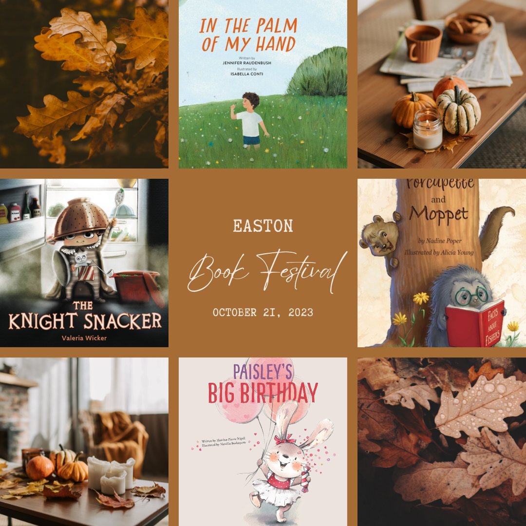 heather_stigall's tweet photo. @jenraudenbush @vwicker2478 @NadinePoper and I will be at the Easton PA Book Festival this Saturday reading our books &amp; doing kid's crafts. We'd love to see you there! Details: https://t.co/SWImPxlAgB
#storytime #kidsactivities #picturebooks #meettheauthors https://t.co/8mHTmSMZPV