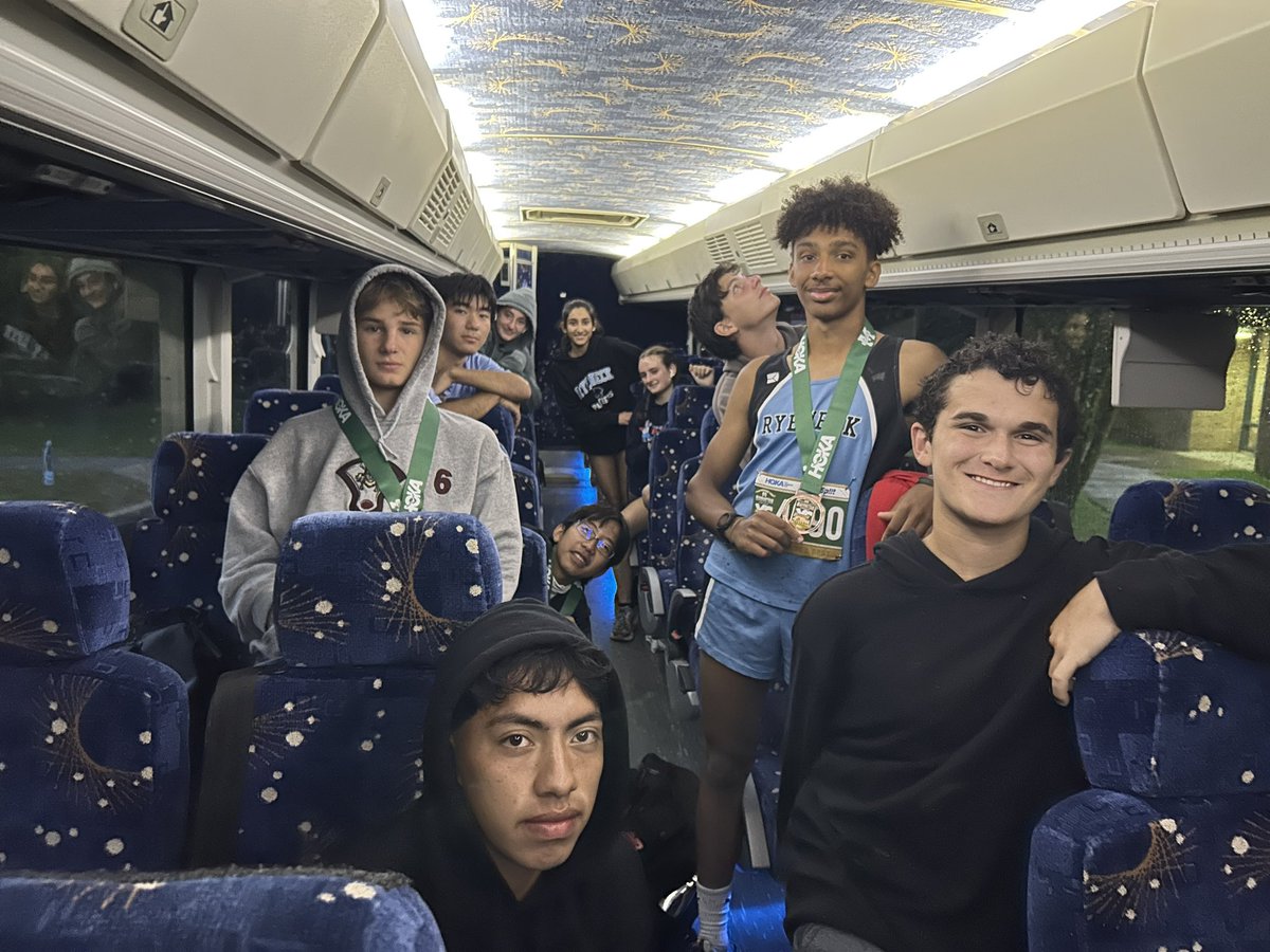 RNHSXCTF's tweet photo. Another very muddy & rainy meet@ Manhattan Invite! Congratulations to Micah Taffet (8th), Alex Favre (31st), Sora Irie (56th), Aidan Kenny (64th) in the Varsity Boys G race and Ainara Schube Barriola (11th) & Phoebe Carmel (16th) in the Varsity Girls E race! #RNXC @ainara_schube https://t.co/ftsXvaGG3K