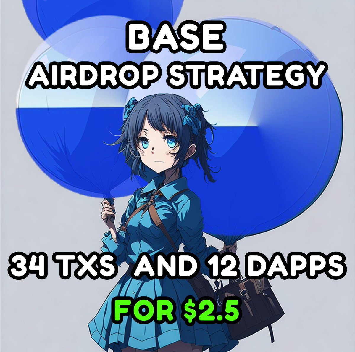 DeFiMidas's tweet photo. $BASE airdrop could turn you into a millionaire!

34 transactions, 12 dApps for $2.5!

Check out my step-by-step airdrop strategy below👇🧵 https://t.co/buKlwqEAf2