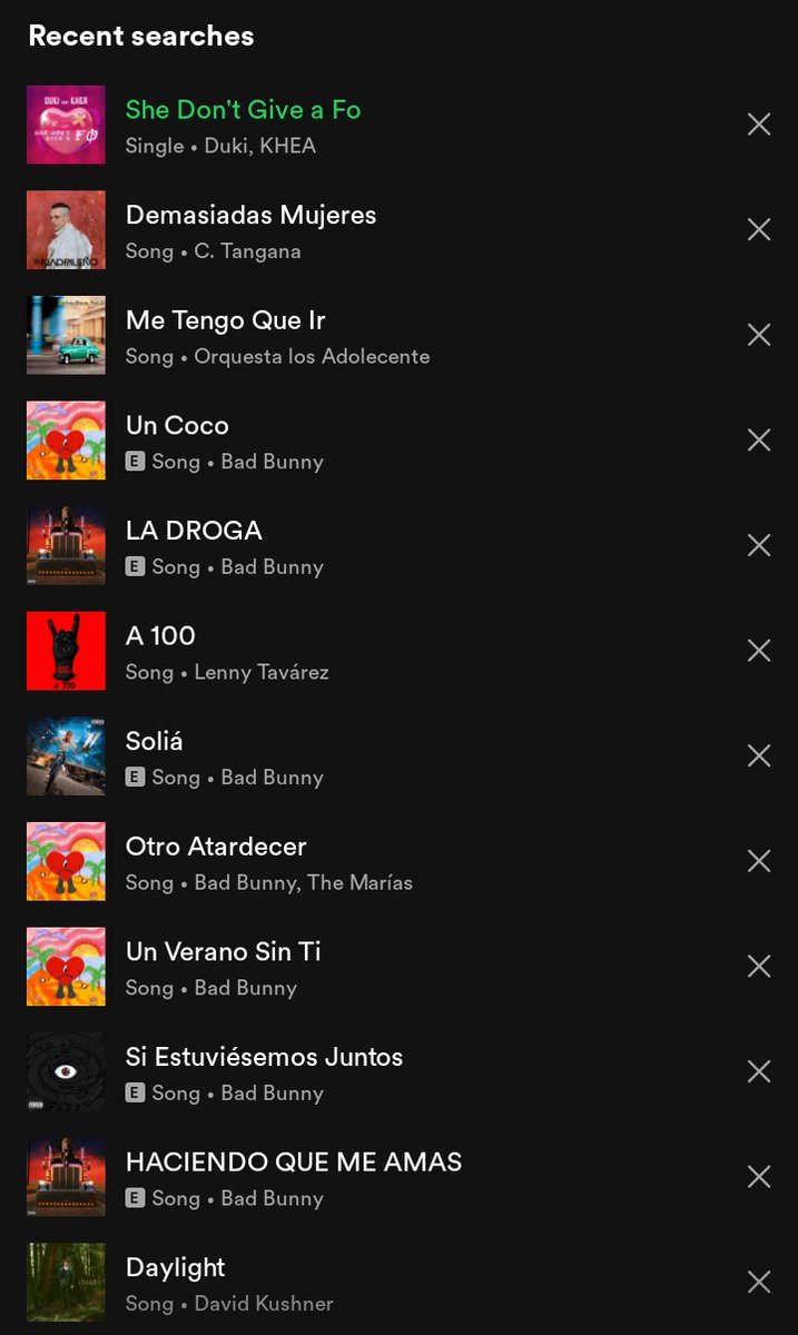 Spotify habla más por mi que yo :/