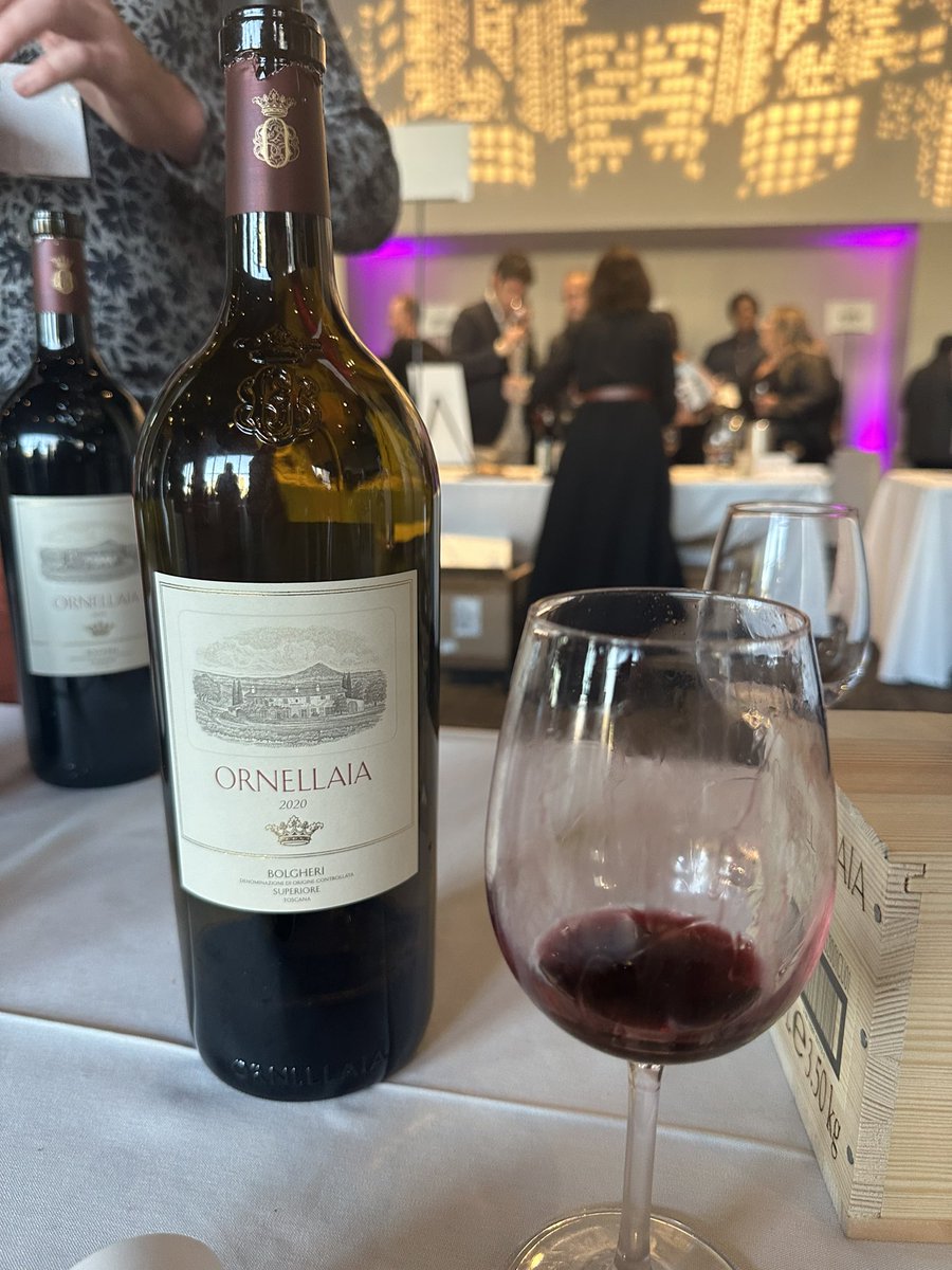 IronChevsky's tweet photo. A strong Italian reds lineup this year 2023 @WineandSpirits #top100event SF: @Ornellaia, @LMacchiole, @GreppoBiondiS, @gdvajra Baudana, @elviocogno &amp; more! https://t.co/xeqpOaEEia