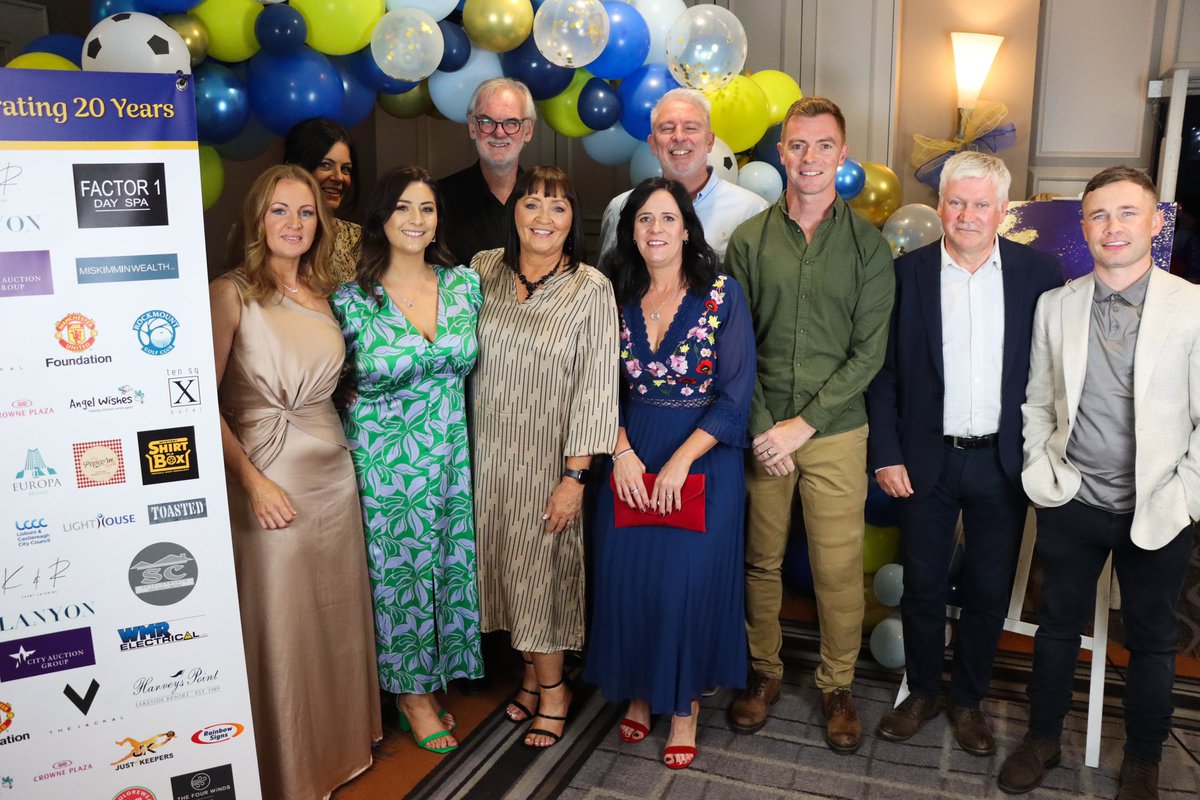 CarryduffColts's tweet photo. Many thanks to all who attended our 20th Anniversary dinner. It was a fantastic night organised by our wonderful anniversary committee. 

Here’s to the next 20!!!

Our club is so grateful to all the business &amp; people that sponsored tables and donated of prizes. https://t.co/ngcOc2X8zg
