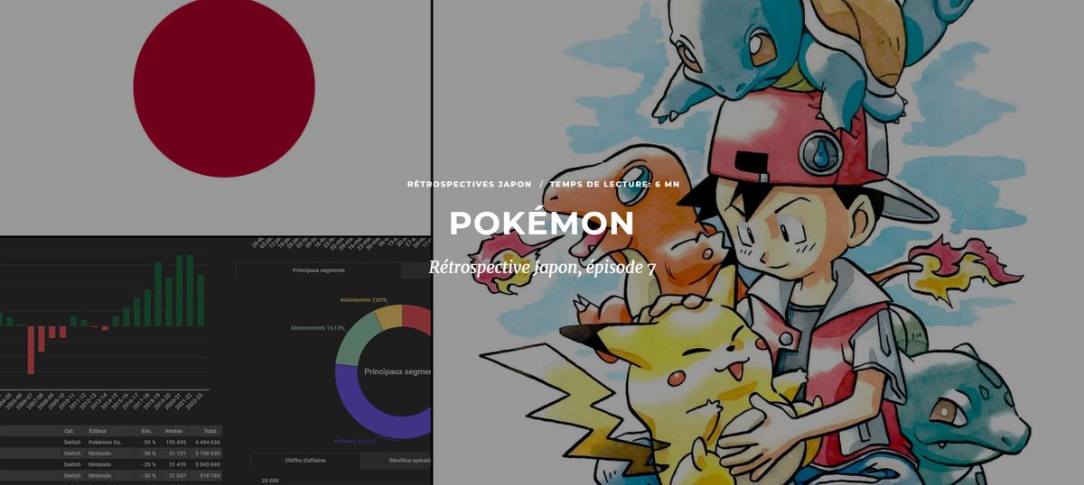 Ludostrie's tweet photo. Cette semaine sur Ludostrie :
Rétrospective Japon Pokémon (https://t.co/U3wdnEpUGR)
La page Japon PlayStation Vita, avec le top 100 des ventes de jeux, l'historique des ventes consoles, etc. (https://t.co/iNdFI045hW) https://t.co/yRxXxEIEDo