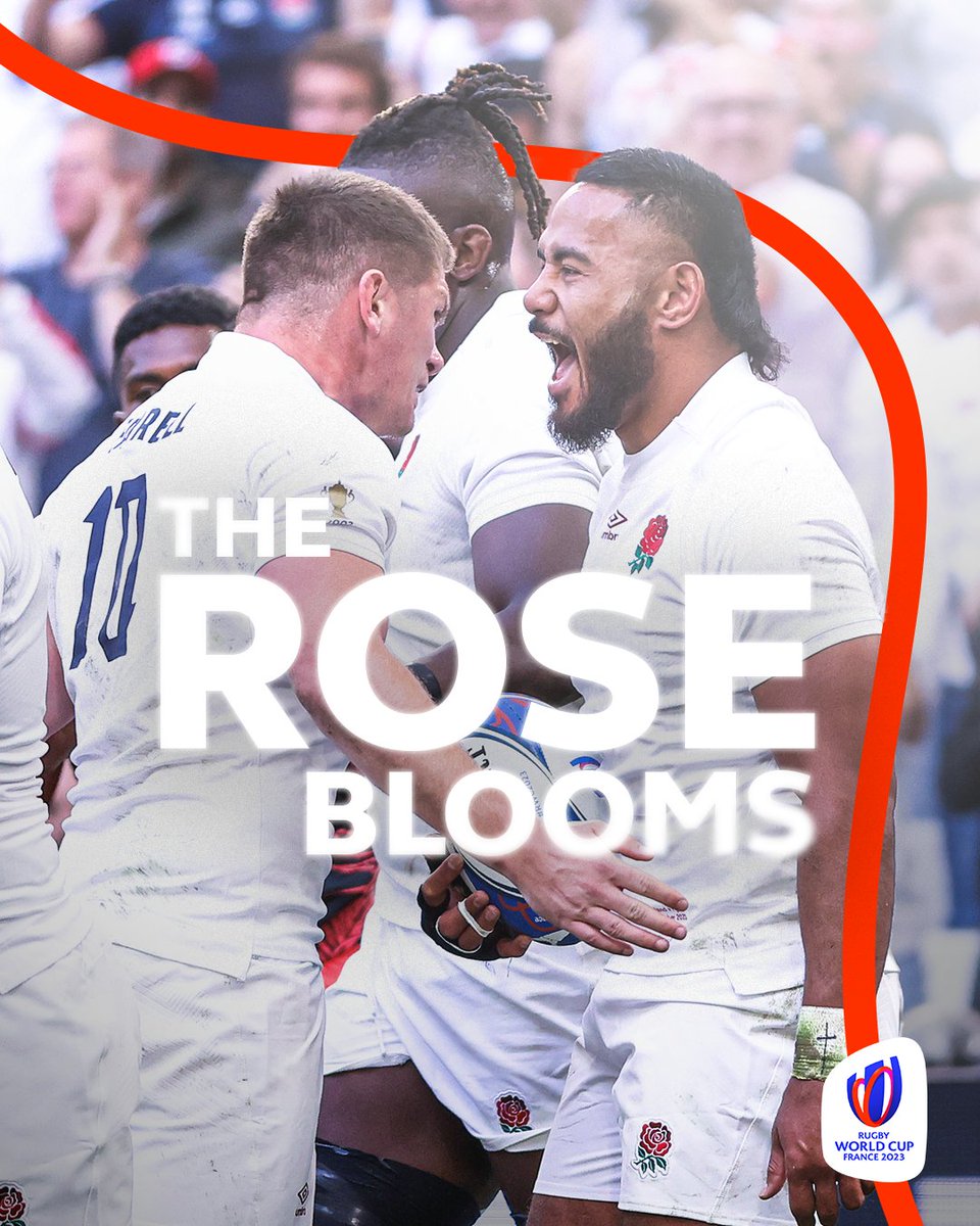 The Plan: to carry it home again 🌹

#RWC2023 | #ENGvFIJ