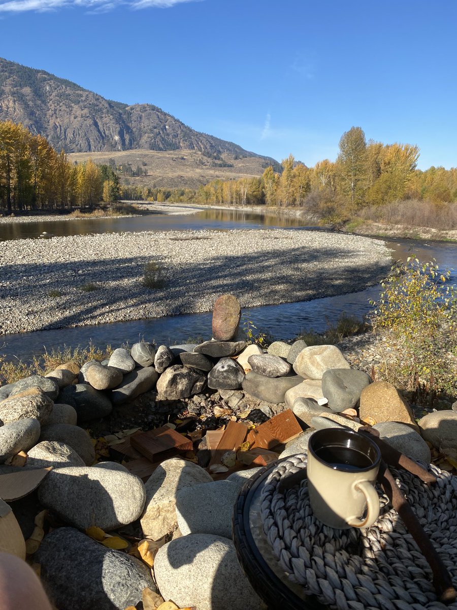 pjanikowski's tweet photo. Coffee by the river, it doesn’t get any better https://t.co/ecKxfsq47L