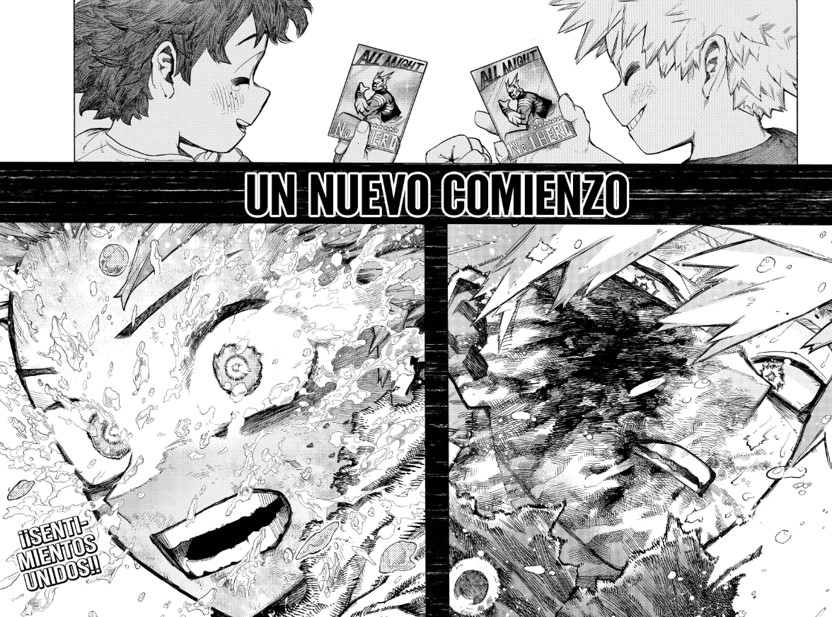 BnHWiki's tweet photo. ¡Capítulo 403 en español!
El regreso de Bakugo...
Leer aquí: https://t.co/2I6wmY4ctC
#MyHeroAcademia #BokuNoHeroAcademia https://t.co/WuUwI67aLs