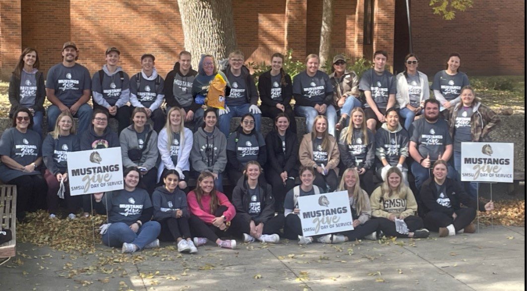 SMSUSchoolofEd's tweet photo. SMSU Homecoming Week was a success! Thanks to all who participated in the festivities - especially EMAE officers and their advisors, Drs. Toni &amp; LeAnne, for all of their efforts and leadership! Education Rockstars!!! 🤩🤩🤩 https://t.co/ZvKtTfpLpy