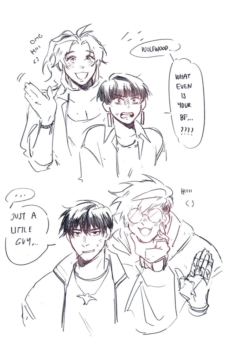 A few people have asked me what Vash is in my neighbor au: 
