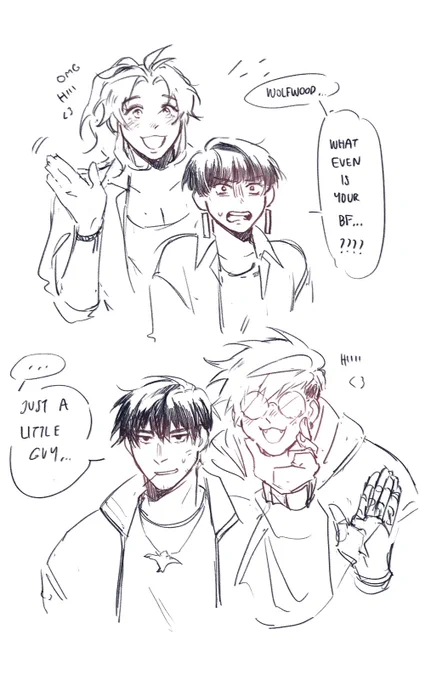 A few people have asked me what Vash is in my neighbor au: 