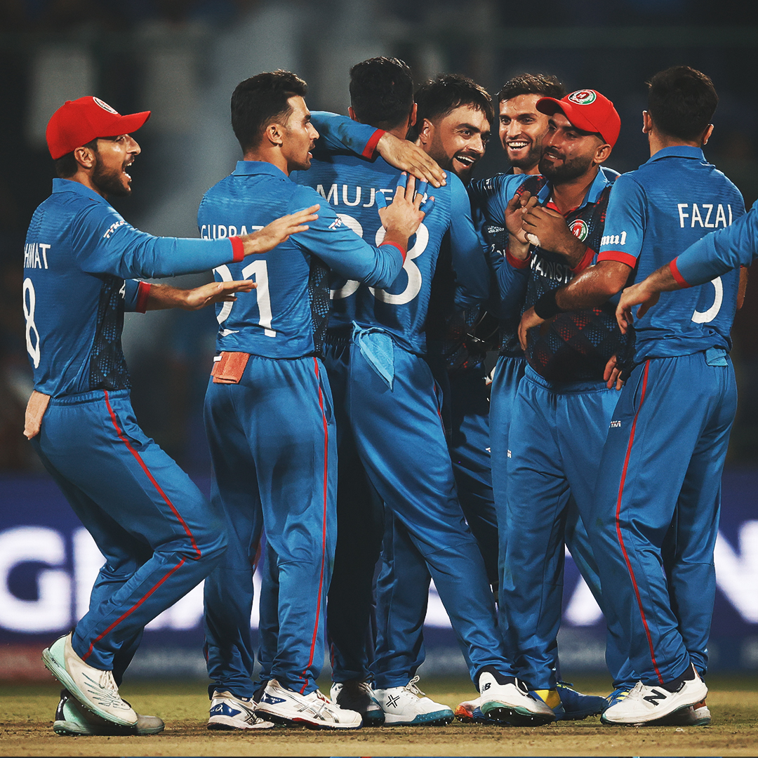 ICC's tweet photo. Pure joy 🥰 🇦🇫

#CWC23 #ENGvAFG https://t.co/JzQWnodTlD