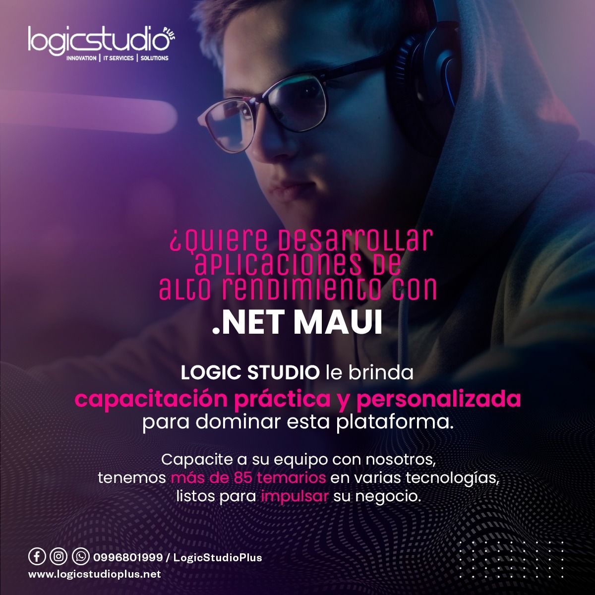 LogicStudioPlus's tweet image. Aprovecha la versatilidad de NetMaui y lleva sus proyectos al siguiente nivel. #NetMaui #DesarrolloDeApps
Contáctanos para descubrir cómo la IA puede impulsar tu crecimiento:
📲wa.link/htbnk1
#LogicStudioPlus #usos #plataforma #paginas #ecuador
