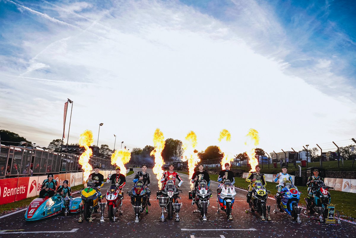 Presenting your 2023 <a href="/bennetts_bike/">Bennetts</a> British Superbike and support class Champions

What a season it has been 🤩