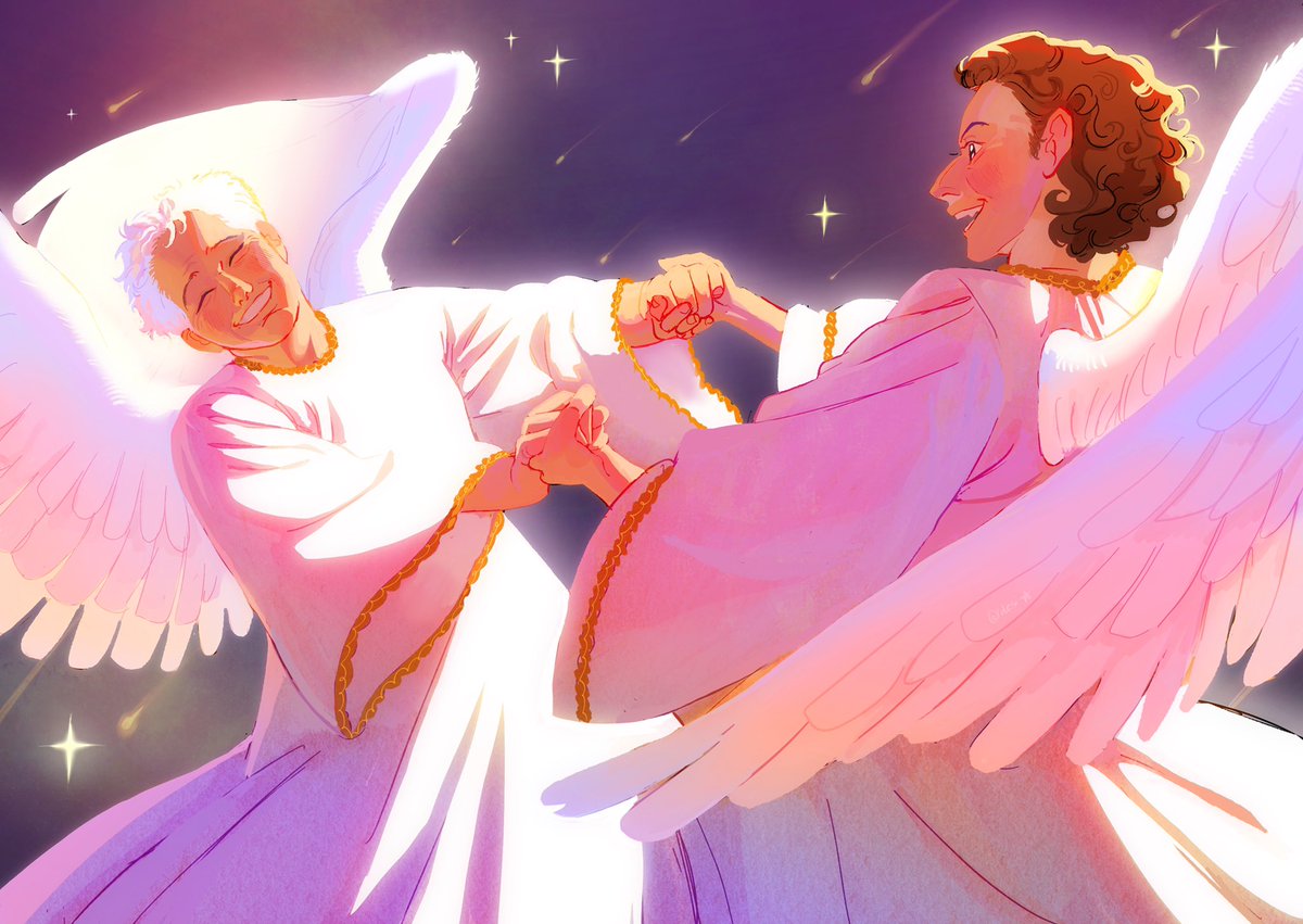 desis_planetari's tweet image. “if we are not meant to dance, why all this music?”
#goodomens