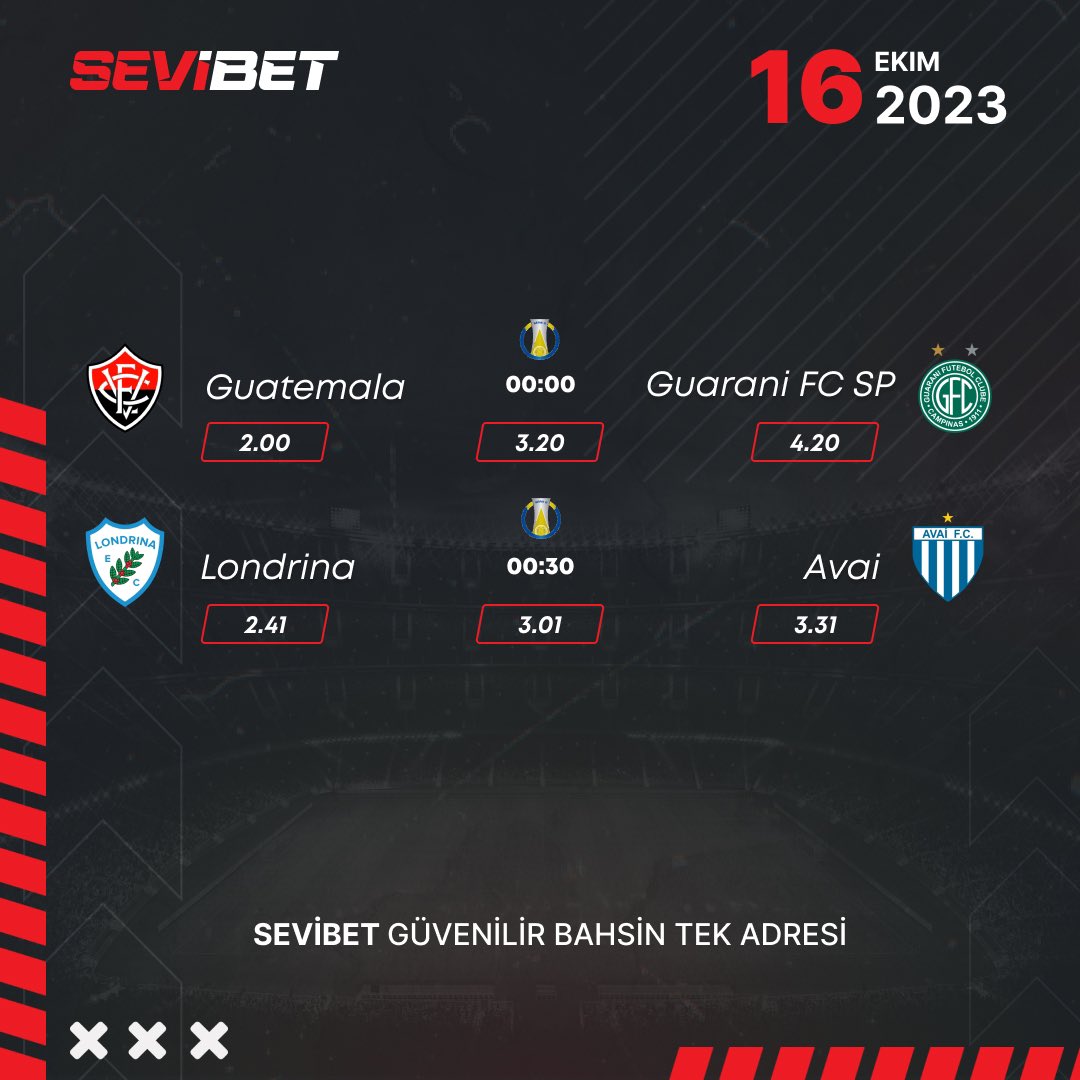 ⚽️Bugün sizi harika maçlar bekliyor⚽️

💯Çok özel oranlarla kazanmaya şimdi başlamak için💰💵

🔥Şimdi sen de Sevibet'e gel 👑

Sevibet - bit.ly/sevibet_tr