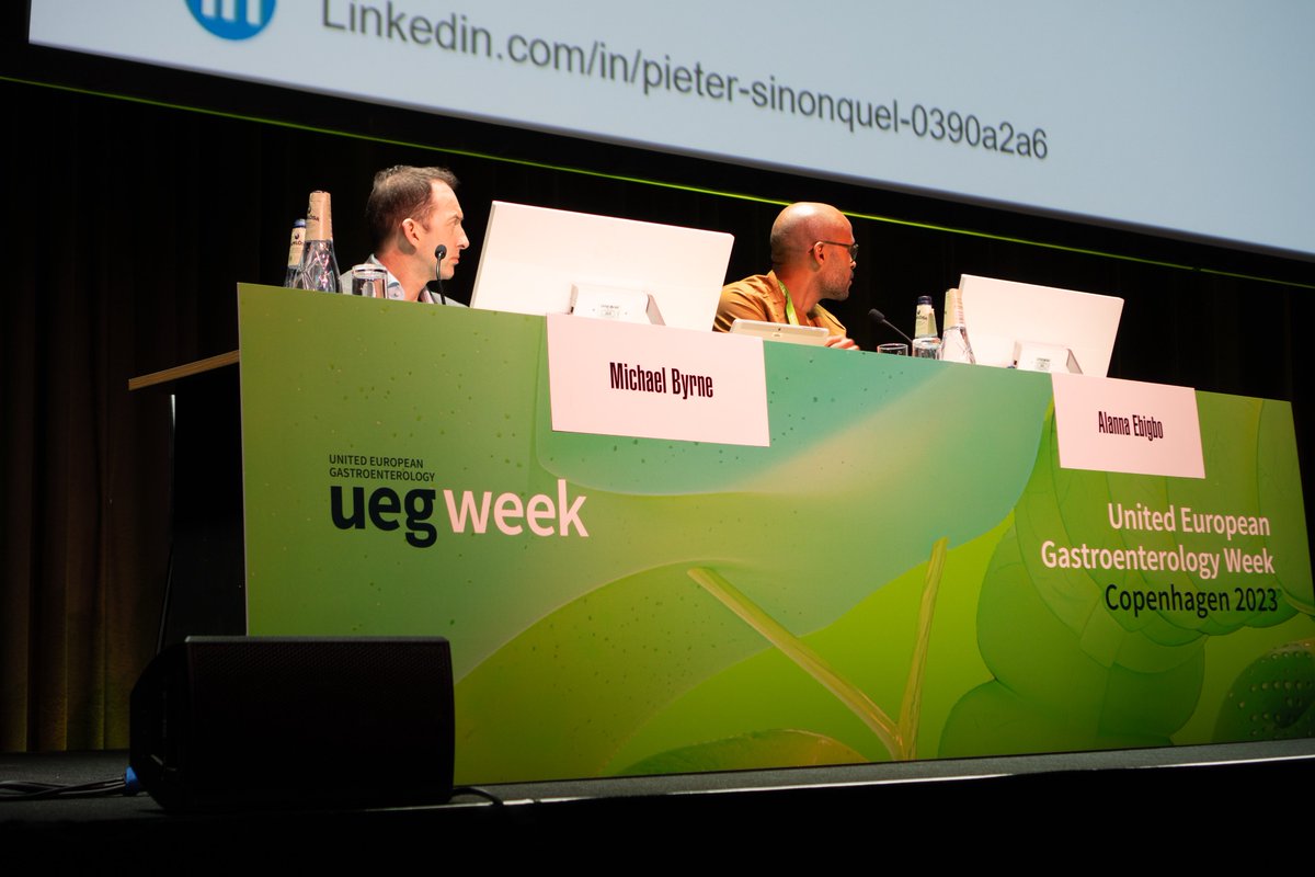 Satisfai Health Inc (@satisfaihealth) on Twitter photo Dr. Michael Byrne and Dr. Alanna Ebigbo moderating the UEG Abstract Session - AI in lower GI endoscopy. Lots of insightful presentations today! <a href="/my_ueg/">my_UEG</a> Dr. Michael Byrne and Dr. Alanna Ebigbo moderating the UEG Abstract Session - AI in lower GI endoscopy. Lots of insightful presentations today! <a href="/my_ueg/">my_UEG</a>