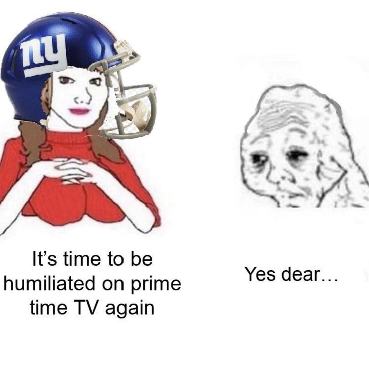 NYG_Nation10's tweet photo. Waiting all day for Sunday night https://t.co/XUZFP98iOf