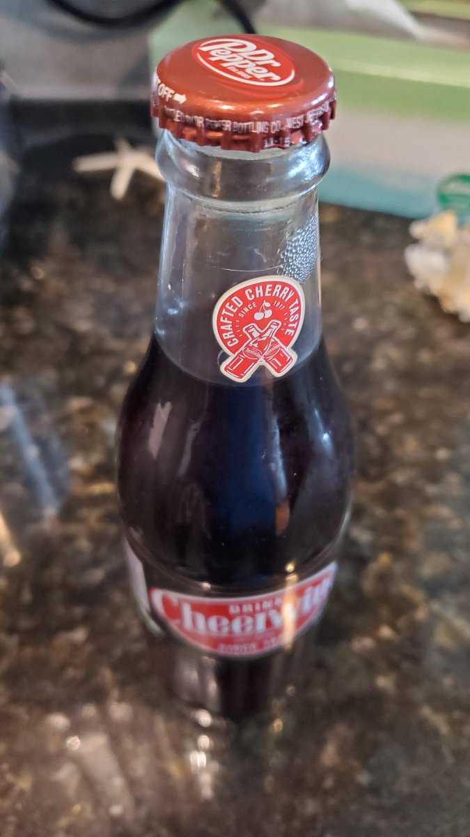 KHanway13's tweet photo. @DrinkCheerwine @drpepper What should we expect from this bottle?  Perhaps a mash-up of the two??
#cheerwine #drpepper https://t.co/vHKDfBExgJ
