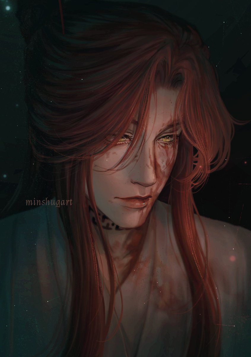 He's so tired 
#TGCF #XieLian #HeavenOfficialsBlessing #天官赐福
