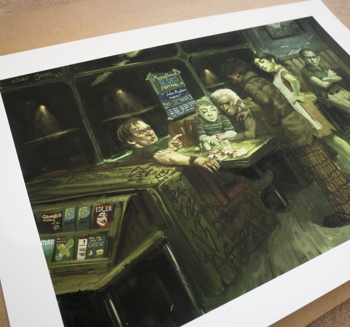 Print of my piece 'Recollection of Events' This and more available here: inprnt.com/gallery/olliem…