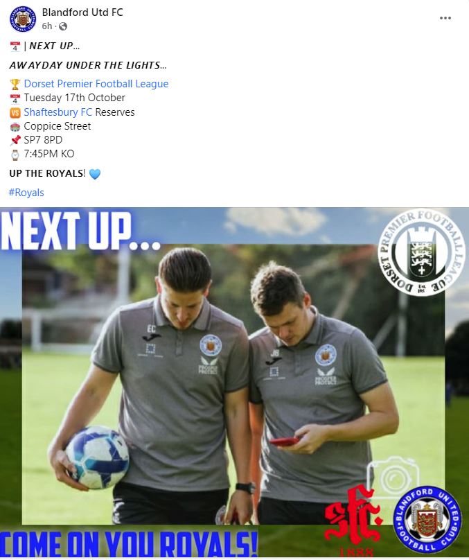 BTFPhotos's tweet image. Keeping up the socials with the help of @CameronGale24, @SwanageFC &amp;amp; @BlandfordUtdFC  📷⚽️📲
#Teamworkmakesdreamwork