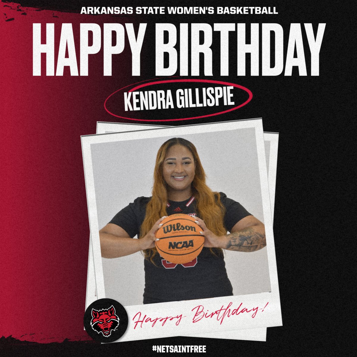 We’ve got TWO birthdays to celebrate today!! Happy Birthday to <a href="/kendragillispie/">Kendra Ta’Lindá</a> &amp; <a href="/wynterrogers_/">Wynter Rogers</a>! 🥳

#WolvesUp🐺 x #NetsAintFree✂️