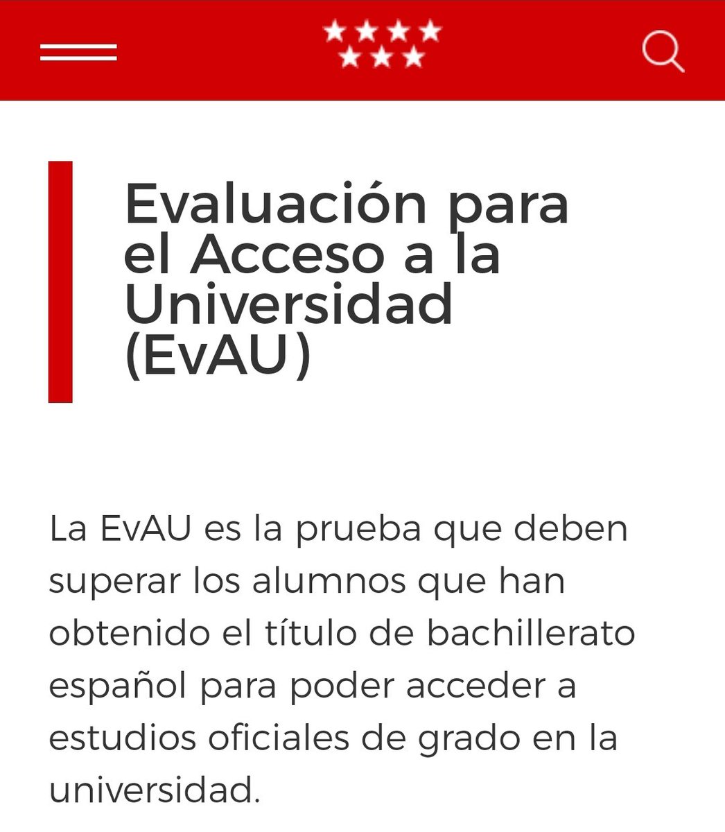 arkaimcab's tweet photo. @Sarkad15 @_esthersanz @norcoreano Depende de la comunidad autónoma. En Madrid y otras es con V. Evaluación Acceso a la Universidad https://t.co/4lWXMqvDsW
