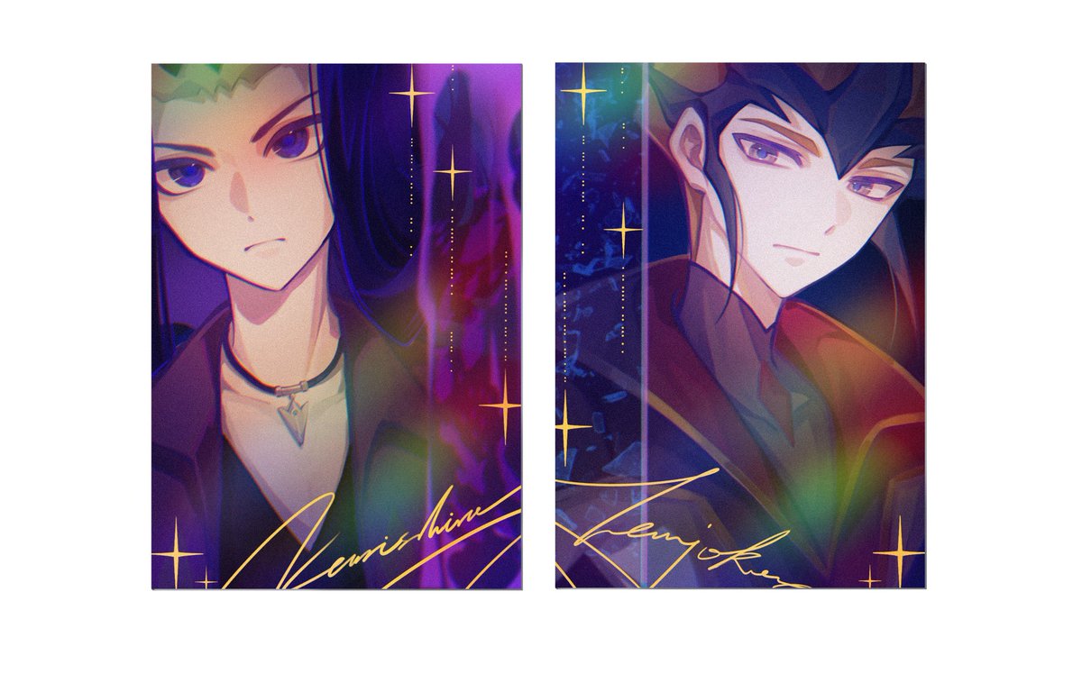 遊戯王 ポスター ZEXAL ゼアル 神代兄妹編 OCG 神代璃緒 神代凌牙 遊☆戯