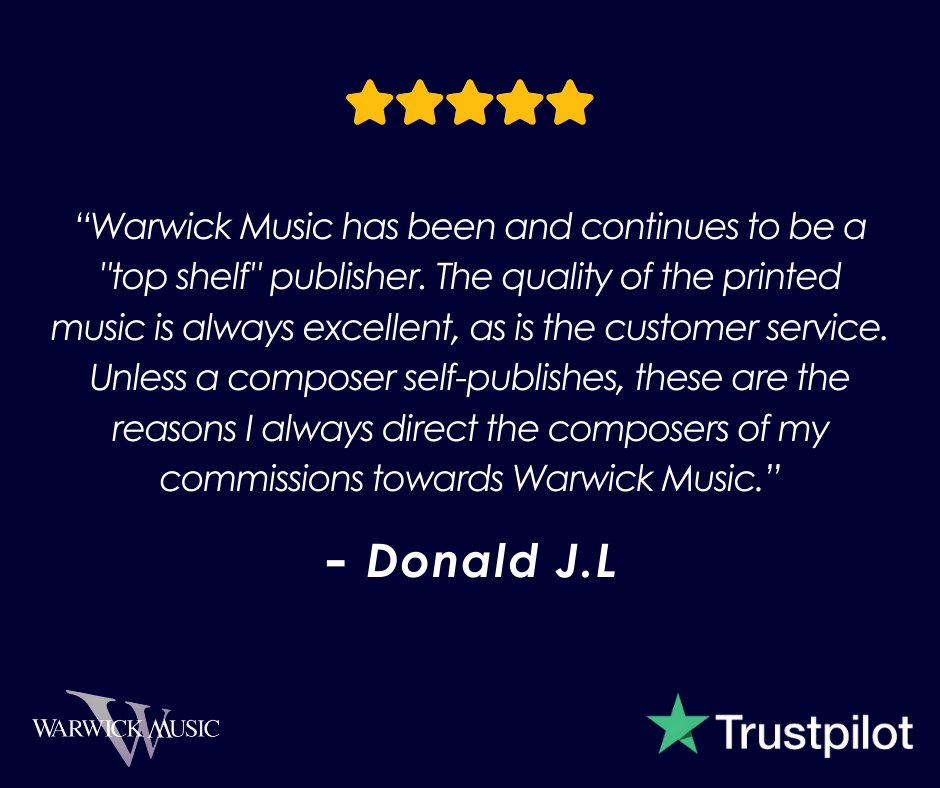 🌟 Thrilled to receive this glowing review! We're dedicated to providing top-quality musical experiences. Thank you for your kind words Donald! 🎶