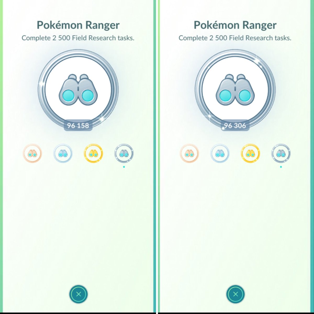 Kuba12664's tweet photo. Podsumowanie #TimburrCommunityDay w #PokemonGO 
- widziane Timburr'y - 1013
- złapane Timburr'y - 968
🏅148 zrobionych questów 
🍬 8400 candy + 175 (zużyłem na questa płatnego)
🍬 1302 XL candy 
✨ 34
💯 3
471 755 Stardusta https://t.co/am8SBC4342